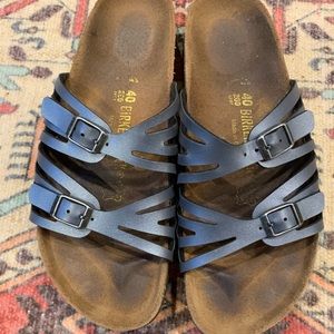Birkenstock Granada in discontinued Gunmetal
